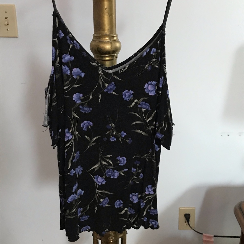 Off the shoulder tee shirt